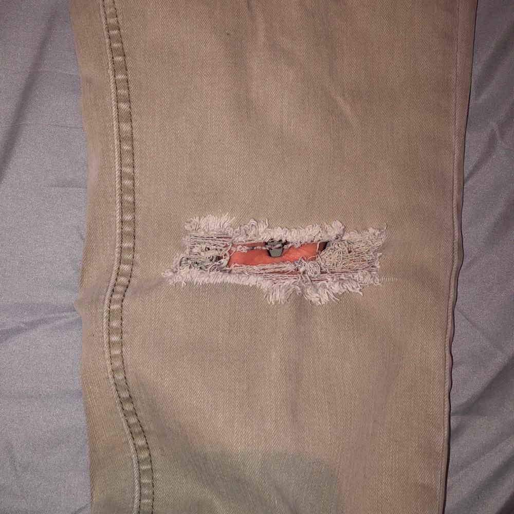 *SOLD! Light green jeans - Picture 6 of 10